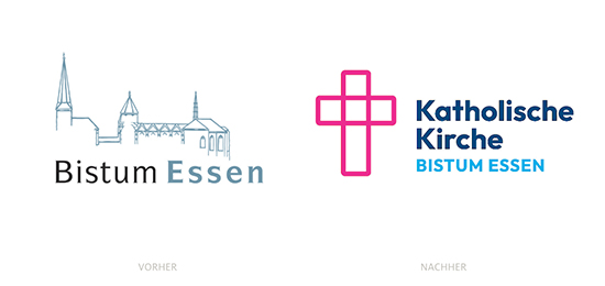 埃森教區(qū)升級LOGO設(shè)計(jì)